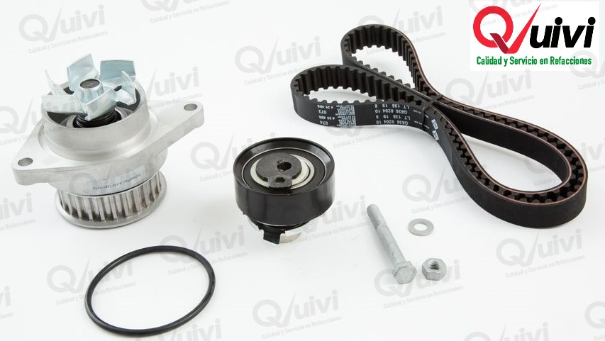 KIT + BAM POLEA TENSORA 979272 SEAT CORDOBA SEAT IBIZA VOLKSWAGEN CROSSFOX GOL LUPO POLO SPORTVAN 1.6L